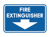 Signs ByLITA Classic Framed Fire Extinguisher