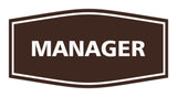 Fancy Manager Sign