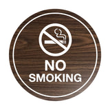 Signs ByLITA Circle No Smoking Sign