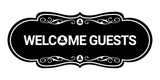 Designer Welcome Guests Wall or Door Sign