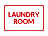Signs ByLITA Classic Framed Laundry Room