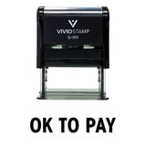 Ok To Pay Self Inking Rubber Stamp