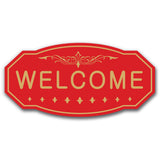 WELCOME Victorian Door / Wall Sign