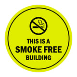 Signs ByLITA Circle This is a smoke free building Sign
