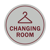 Signs ByLITA Circle Changing Room Sign