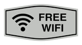 Signs ByLITA Fancy Signs ByLITA Fancy Free Wifi Sign