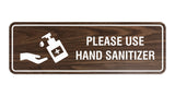 Standard Please Use Hand Sanitizer Sign