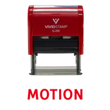 Motion Legal Self Inking Rubber Stamp