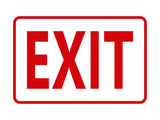 Signs ByLITA Classic Framed Exit Sign