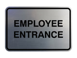 Signs ByLITA Classic Framed Employee Entrance Sign