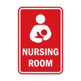 Portrait Round Nursing Room Sign