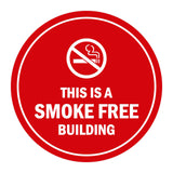 Signs ByLITA Circle This is a smoke free building Sign
