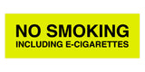 Signs ByLITA Basic No Smoking Including E-Cigarettes Sign