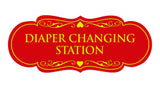 Signs ByLITA Designer Diaper Changing Station Sign