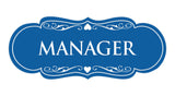 Signs ByLITA Designer Manager Sign