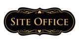 Signs ByLITA Designer Site Office Sign