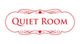 Signs ByLITA Designer Quiet Room Sign