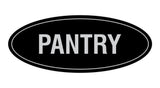 Signs ByLITA Oval Pantry Sign
