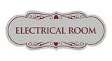 Signs ByLITA Designer Electrical Room Sign