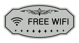 Victorian Free Wifi Sign