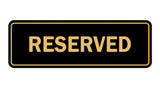 Signs ByLITA Standard Reserved Sign