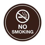 Signs ByLITA Circle No Smoking Sign