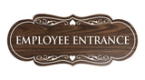 Signs ByLITA Designer Employee Entrance Sign