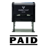 Paid Self Inking Rubber Stamp