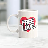 Free Love Coffee Mug