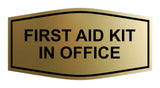 Signs ByLITA Fancy First Aid Kit in Office Sign