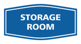 Blue Signs ByLITA Fancy Storage Room Sign