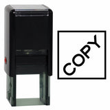 Black Square COPY Self Inking Rubber Stamp