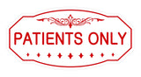 Victorian Patient Only Sign