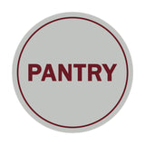 Signs ByLITA Circle Pantry Sign