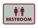 Signs ByLITA Classic All Gender Restroom Sign