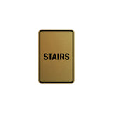 Signs ByLITA Portrait Round Stairs Sign